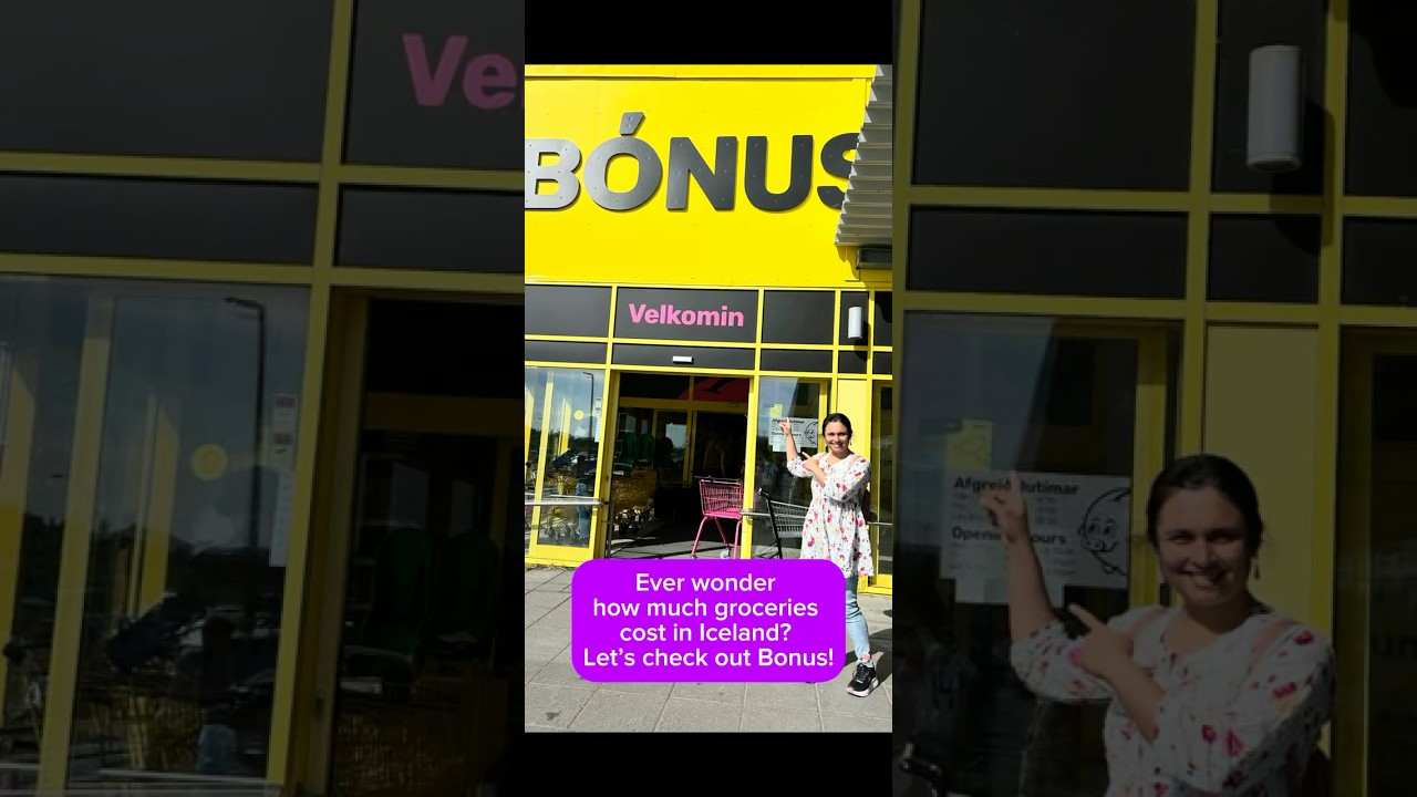 Iceland Grocery Prices at BONUS 🇮🇸 | Healthy Haul + Prices 2025