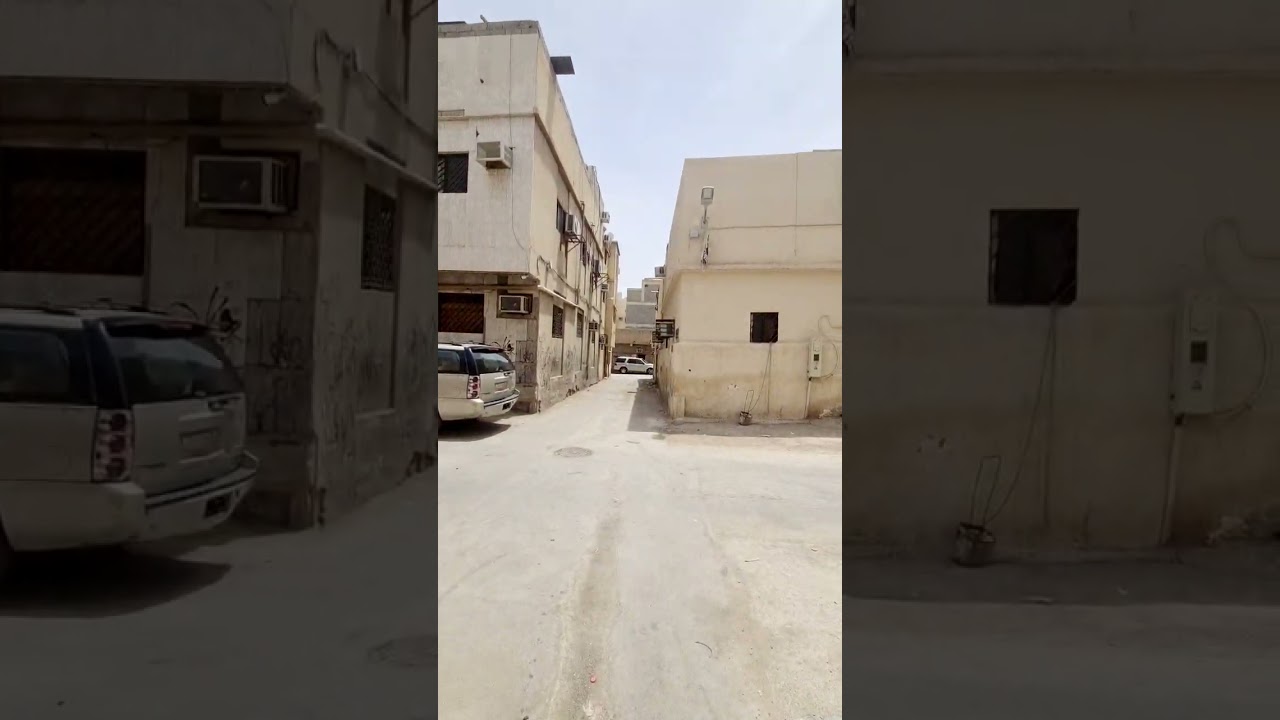 منفوحة الجديدة  .. الممرات اللي داخل الاحياء