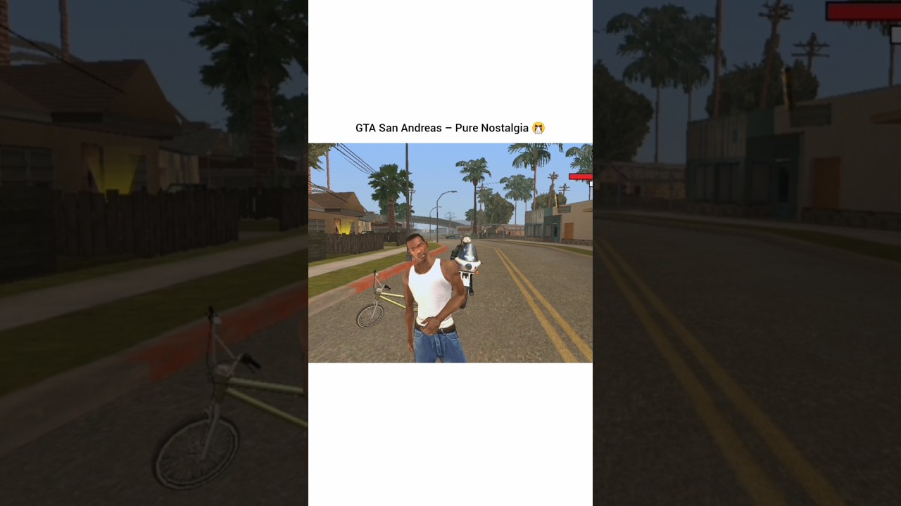 GTA San Andreas - Pure Nostalgia. 