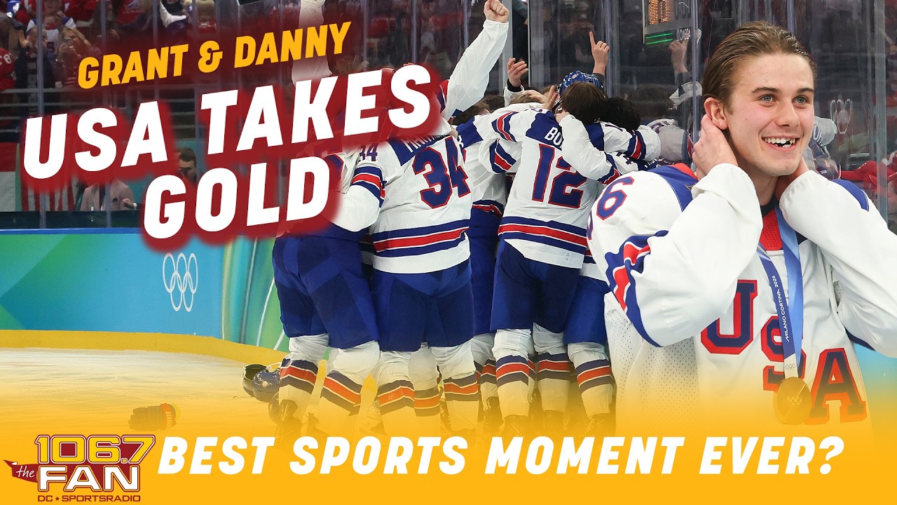 Team USA Men's Hockey With One Of The BEST Sports Moments Of All-Time | Grant & Danny