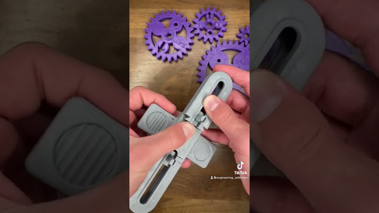 3D printed math gears