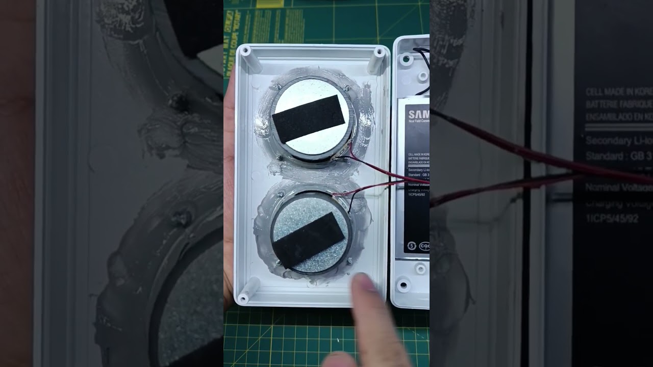 Build a CRYSTAL CLEAR 6W Speaker for Under $15! (DIY Guide) 🔊✨ #Shorts