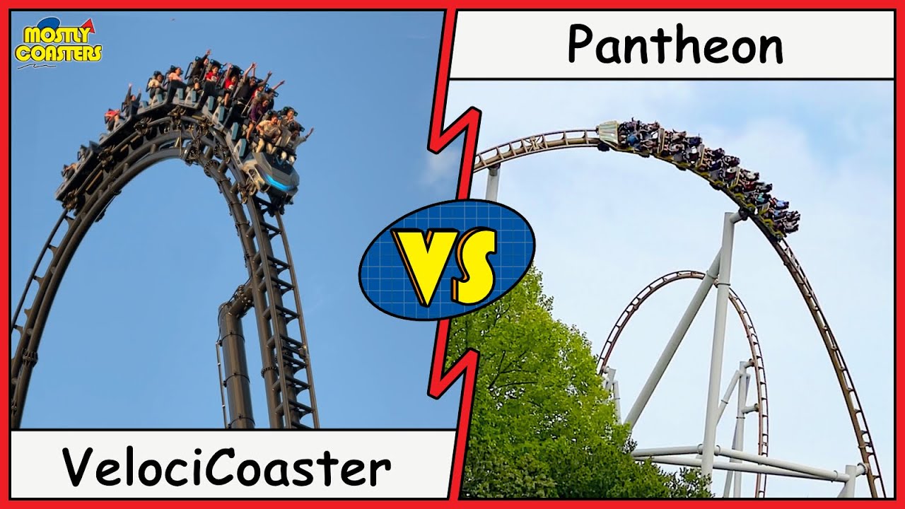 VelociCoaster VS Pantheon - Universal VS Busch Gardens, New Age Intamins