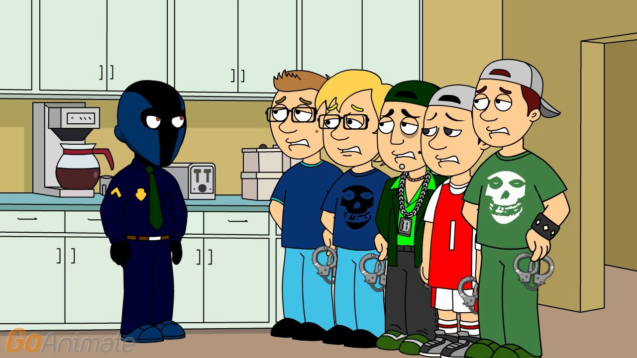 Garrick, Eddy, Bucky, James, And Gary Do The Scared Straight Program