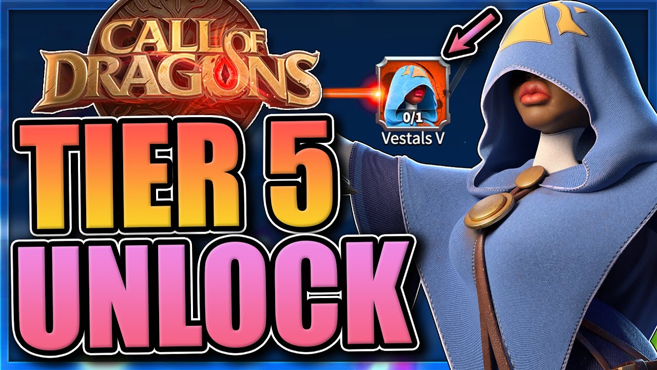 T5 Troop Unlock [spending 800,000+ gems]  Call of Dragons