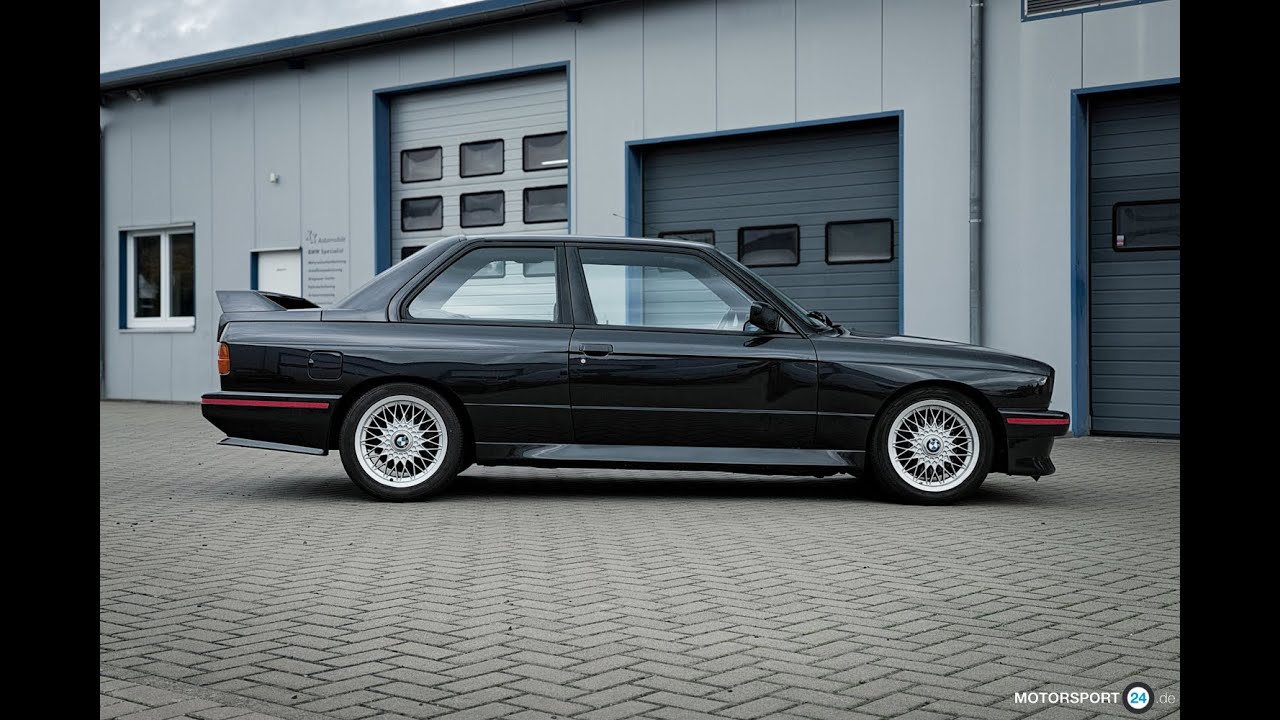 1989 BMW M3 E30 Diamantschwarz