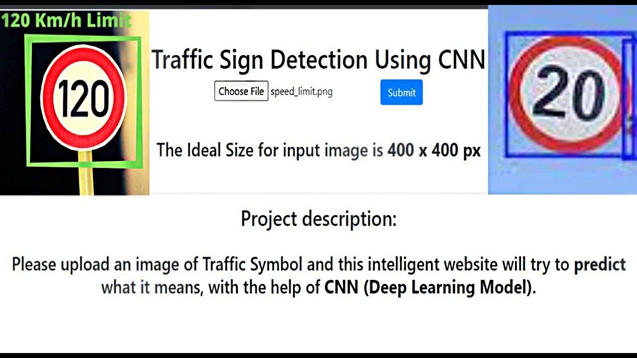 Traffic Sign Detection and Recognition using a CNN - Deep Learning Project with Flask | UBprogrammer