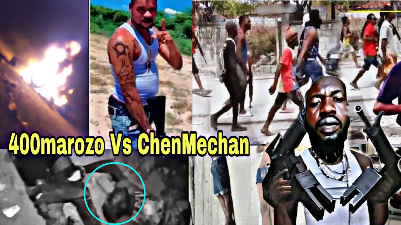 Goumen Pete Ant bandi 400marozo Ak Bandi Chenmechan Plizye Bandi ChenMechan Mouri Y&egrave; Swa Anba bal