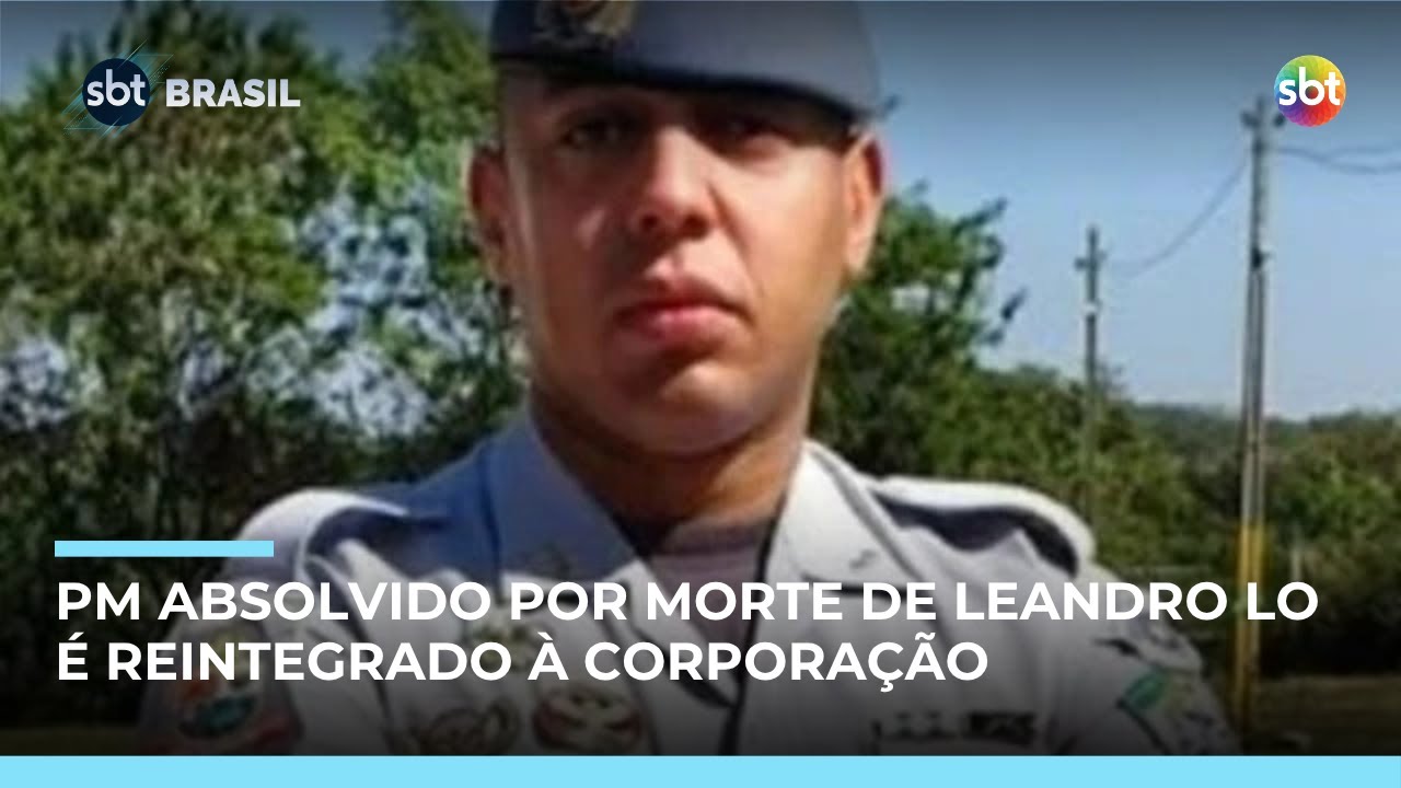PM absolvido por morte de Leandro Lo é reintegrado e retoma patente de tenente | #SBTBrasil