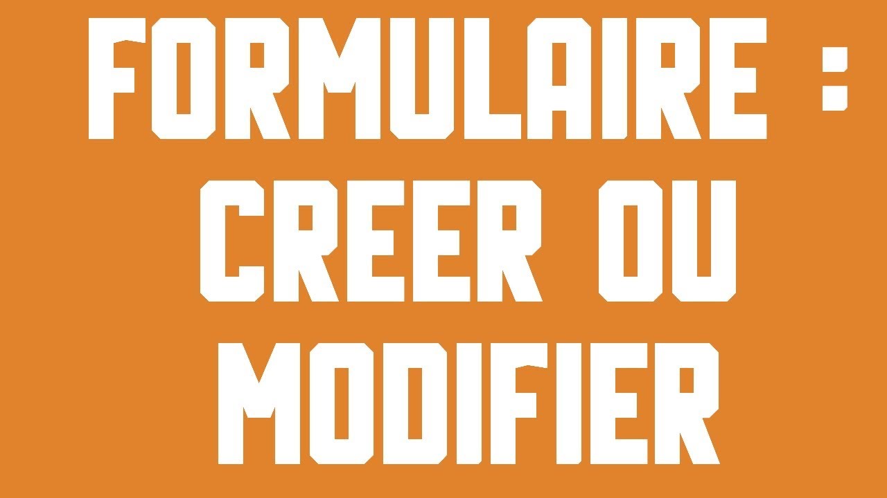Formulaire Excel - VBA pour ajouter ou modifier une entrée