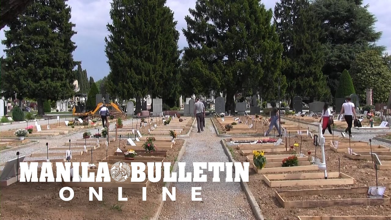 The cemetery in the Italian city worst-hit by the coronavirus reopens