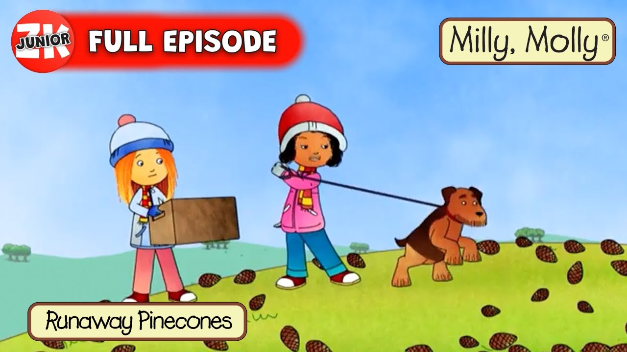 Runaway Pinecones 🌲 | Milly, Molly Season 2, Episode 12 FULL EPISODE | ZeeKay Junior