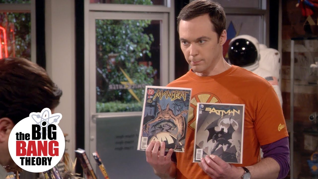 Riddle Me This, Man-Bat! | The Big Bang Theory
