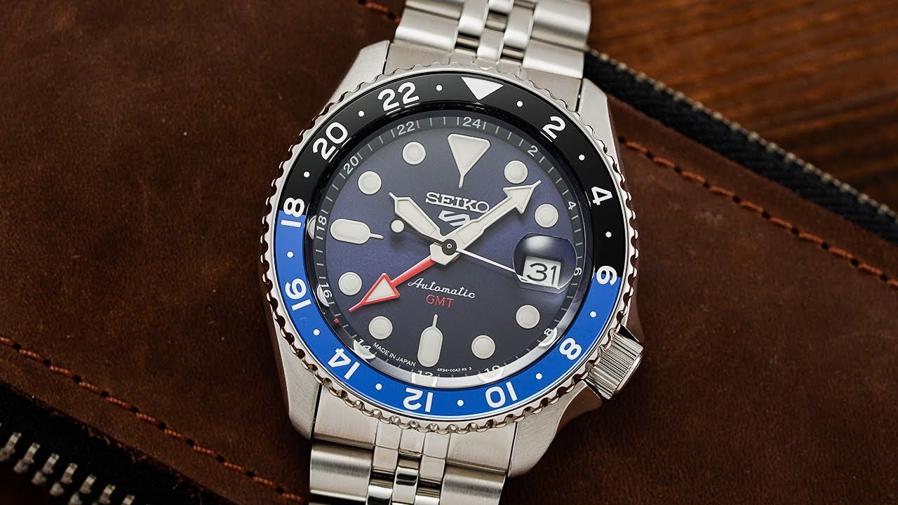Новый лидер в области доступных часов GMT — Seiko 5 Sports GMT SSK001, SSK003 и SSK005