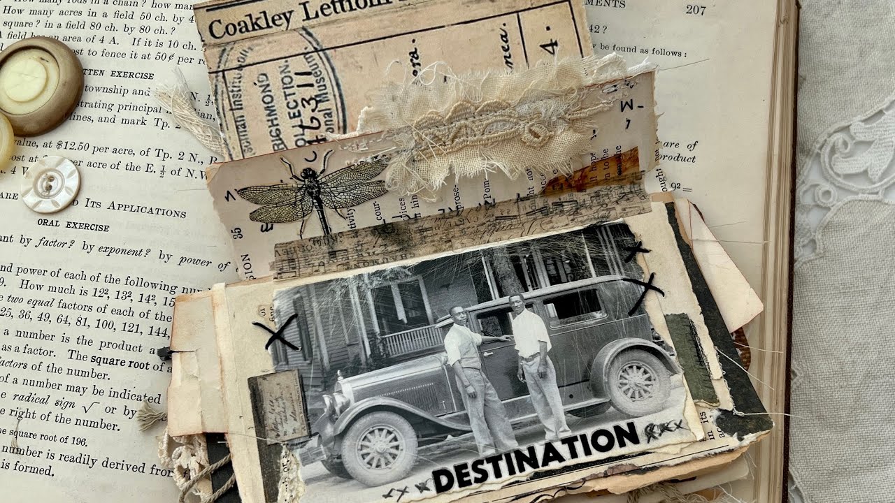 VINTAGE JUNK JOURNAL (flip through)
