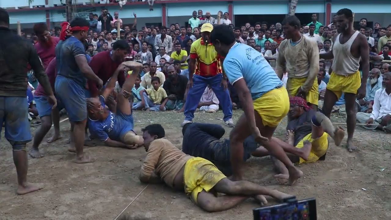 রাংগালিয়া v/s পাটুলি পাড়া বিশাল হাডুডু খেলার হাড্ডাহাড্ডি লড়াই সেই যে জিতবে সেই চ্যাম্পিয়ন হবে