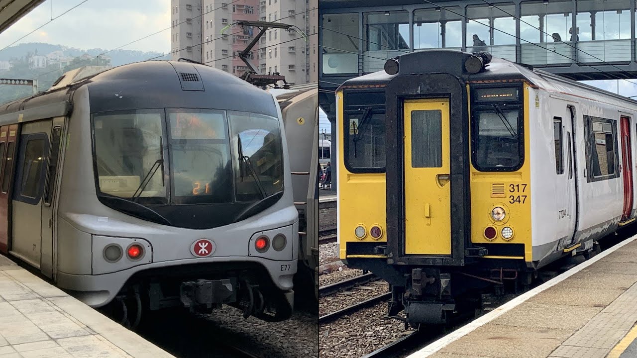 MLR and Class 317 train ride comparison
