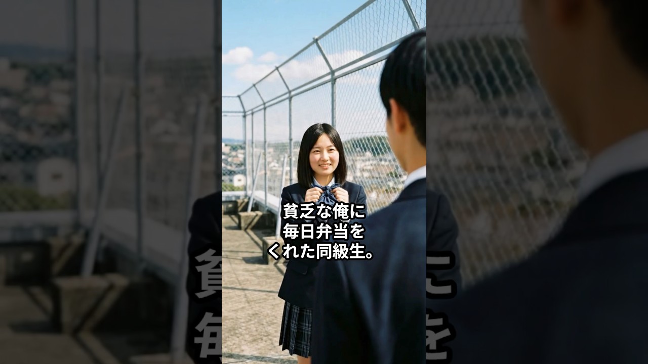 貧乏な俺に毎日お弁当をくれた同級生。5年後彼女が人生の窮地に陥った&hellip;#スカッとする話 #ドラマ #感動する話 #シニア