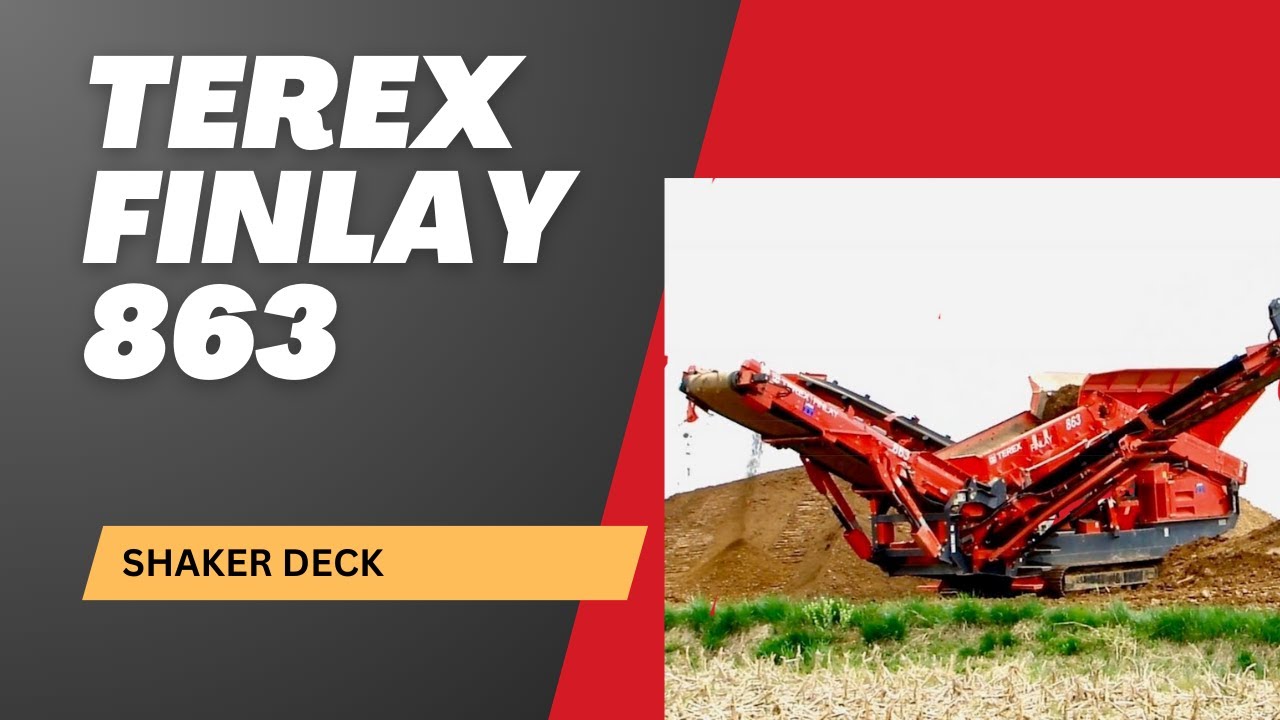 Finlay 863+ Mobile Screening Plant | Compact, Powerful Screening for Tight Job Sites!