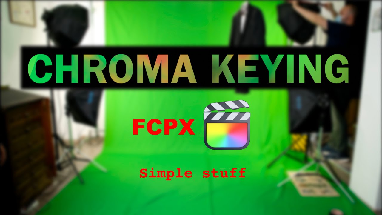 How to Chroma key in FCPX