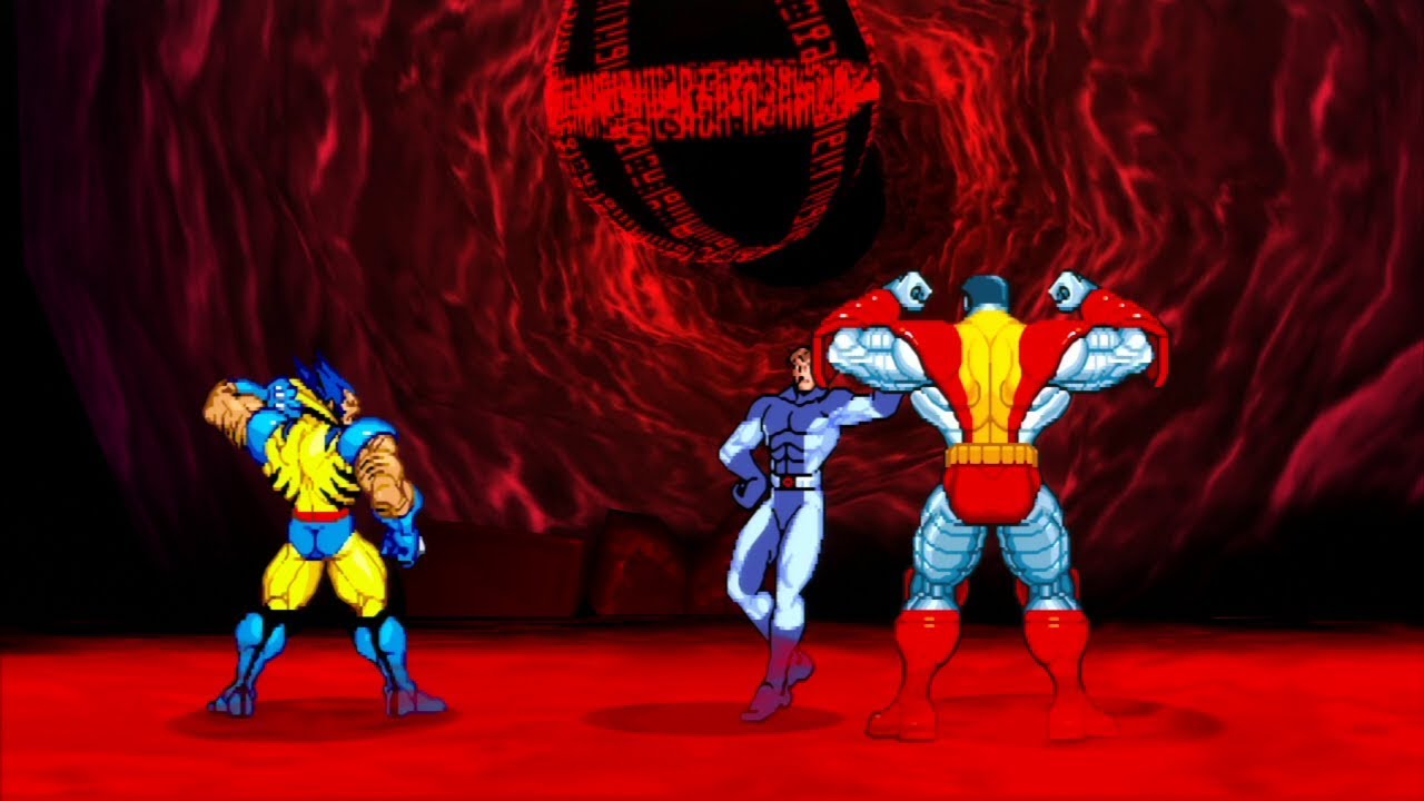 Marvel VS Capcom 2 - Wolverine/Iceman/Colossus - Expert Difficulty Playthrough