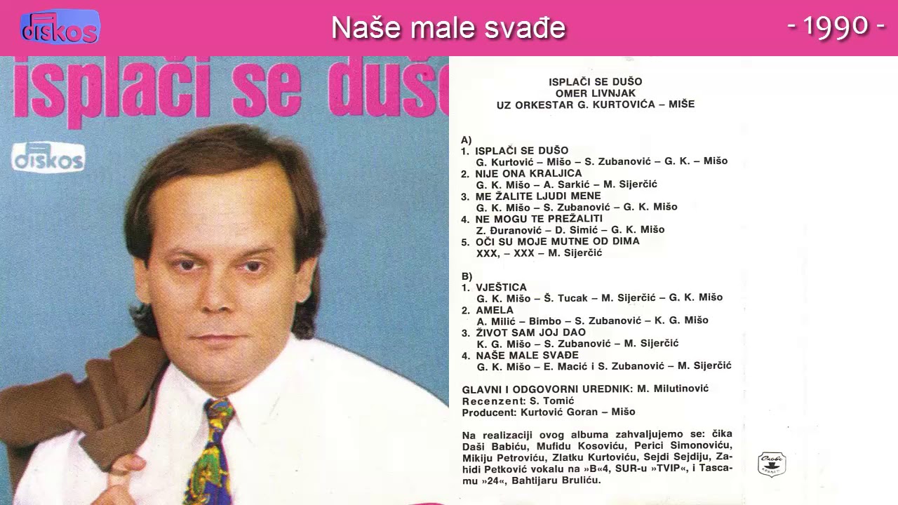 Omer Livnjak - Nase male svadje - (Audio 1990)
