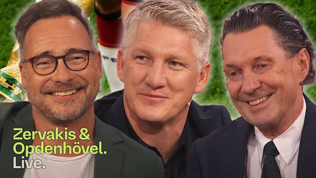 Bastian Schweinsteiger & Martin Suter sprechen über ihr neues Buch | Zervakis & Opdenhövel. Live.
