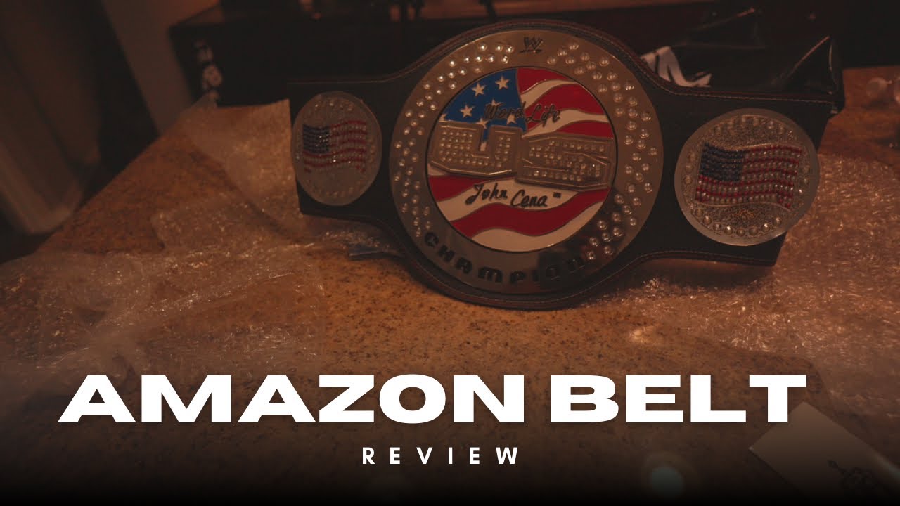 I bought a wwe john cena us spinner belt from amazon so you didn't have to