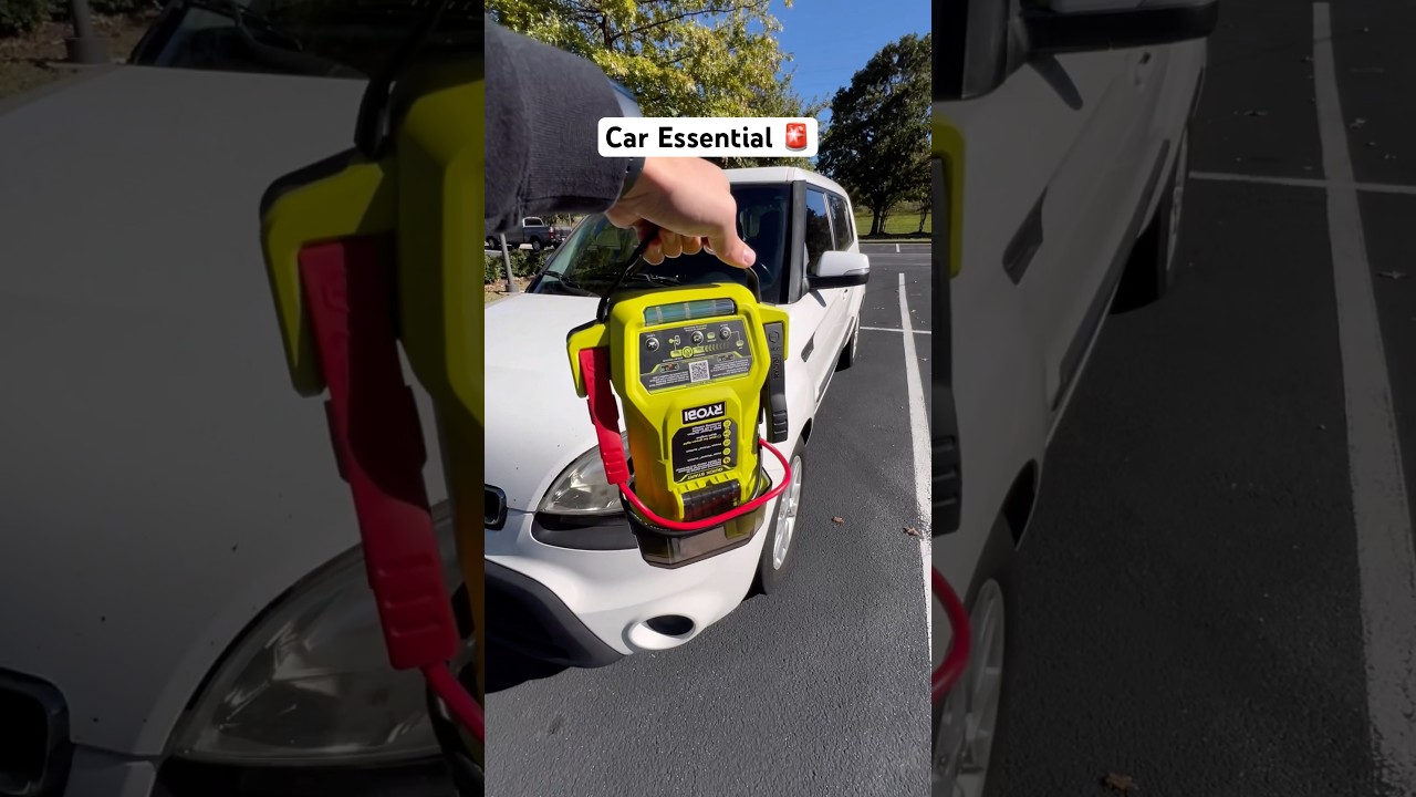Battery Powered Jump Starter? 🔋 🤔