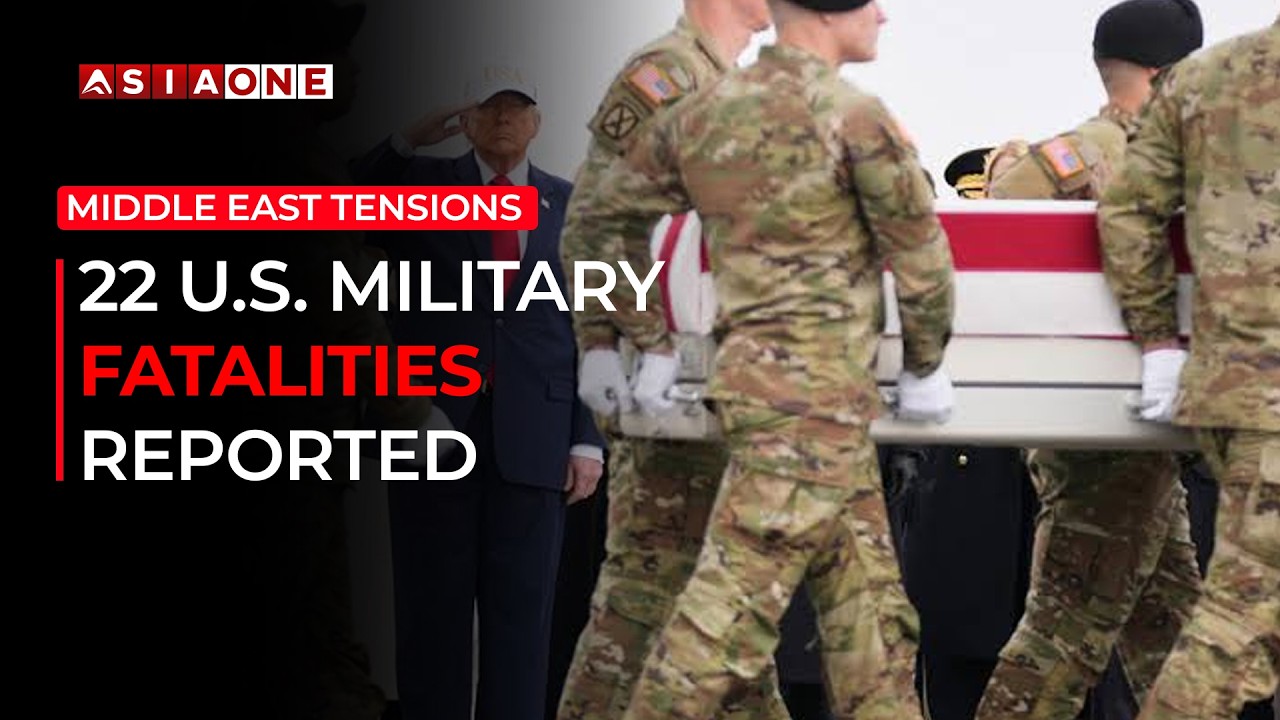 Washington Post Reports Higher U.S. Military Death Toll in Iran War | Asia One News