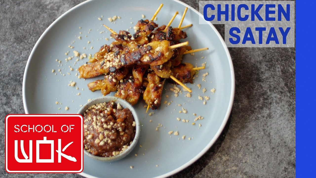 Spicy Thai Chicken Satay Recipe!