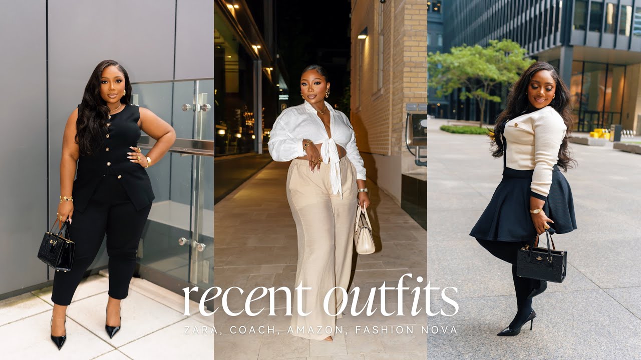My Recent Outfits: Zara, Coach, Fashion Nova | Tamara Renaye