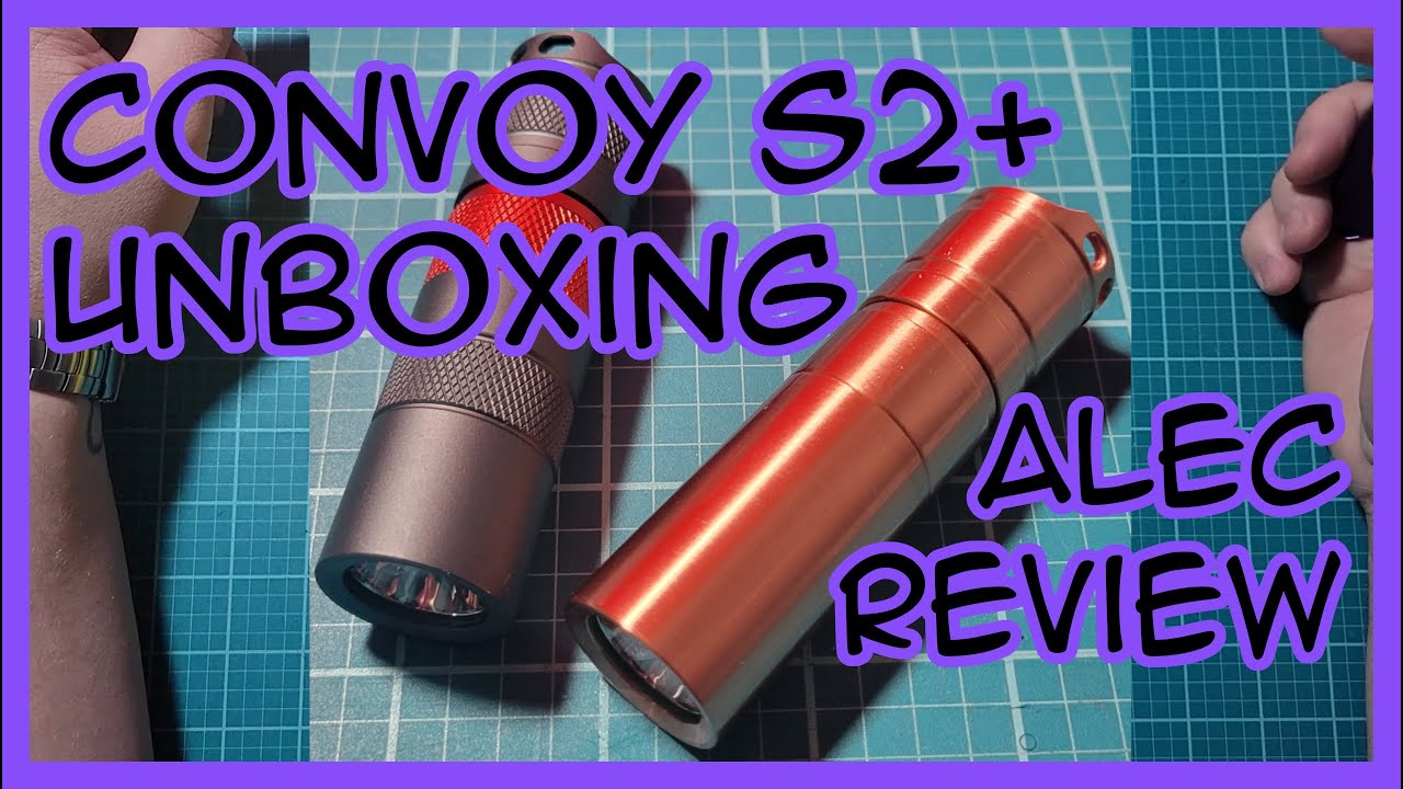 Did I Just Break My Brand New Copper Light!? Convoy S2+ Unboxing