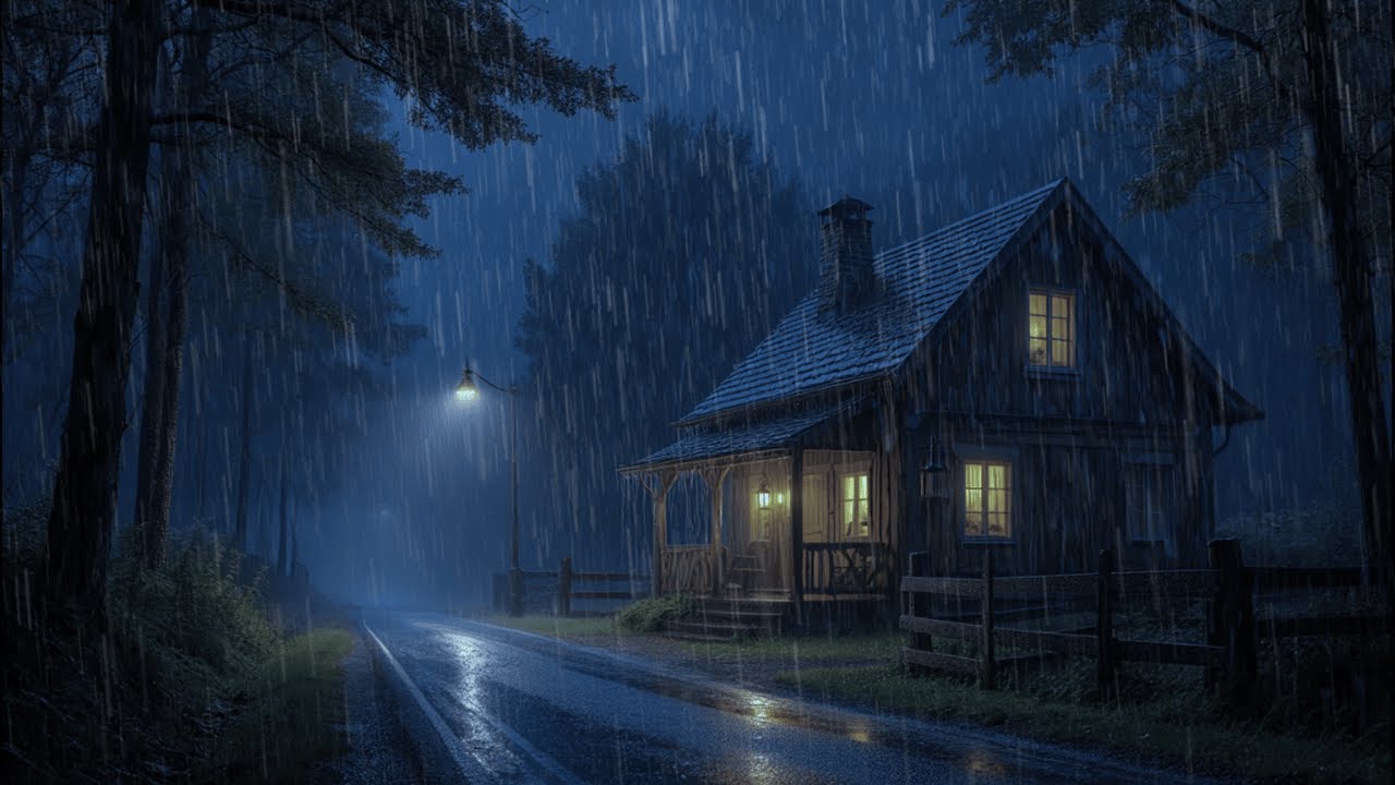 Rain Sounds for sleeping - Natural Rain sounds for Relaxing, Sleeping, Studying