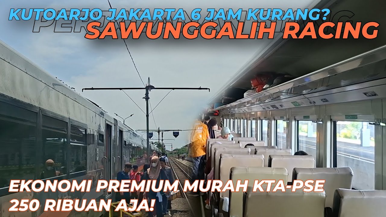 [TRIP] PERJALANAN TERCEPAT KUTOARJO JAKARTA 6 JAM KURANG! Trip KA Sawunggalih 