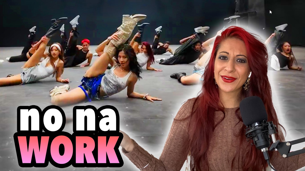 Реакция хореографа на NO NA - WORK (DANCE PRACTICE)