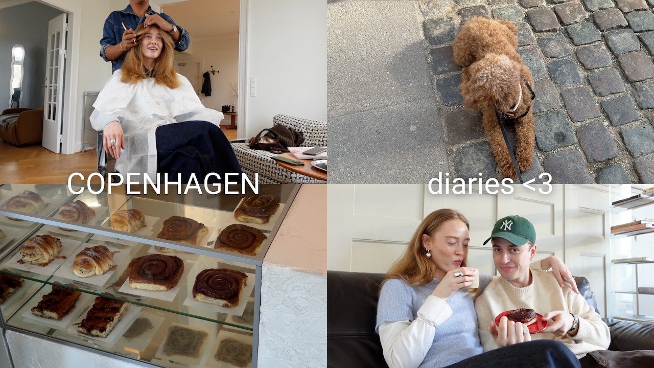 Vlog // Hairdresser, dog sitting and cute Copenhagen cafes