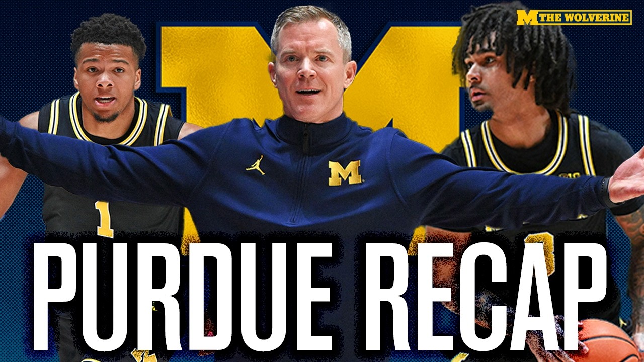 Michigan STANDS ON BUSINESS, Beats Purdue 91-80 At Mackey | The Wolverine Basketball Show