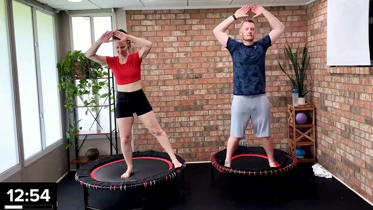 Rebounding Jump Into High-energy Fat Blasting With A Circuit Workout Featuring Leaps And Rebounds!