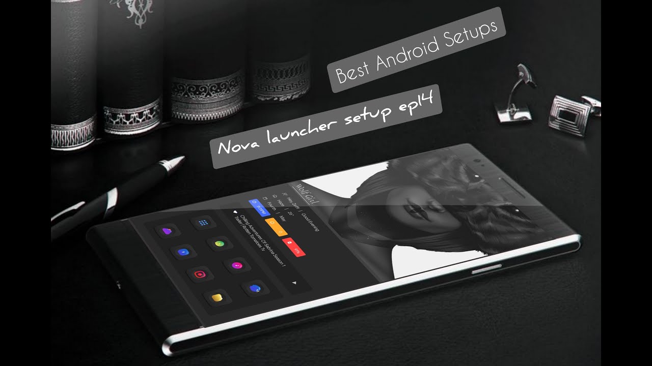 Nova Launcher Setup Ep14 Android Customization Step by Step (KLWP)