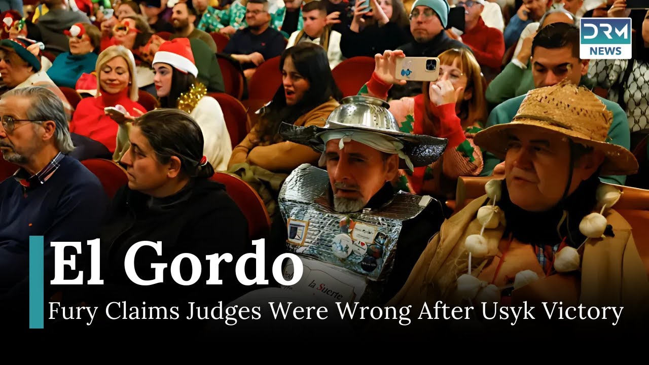 Spain's Historic Christmas Lottery Draw Begins with 'El Gordo' Prize | News Today | DRM News | AQ1I