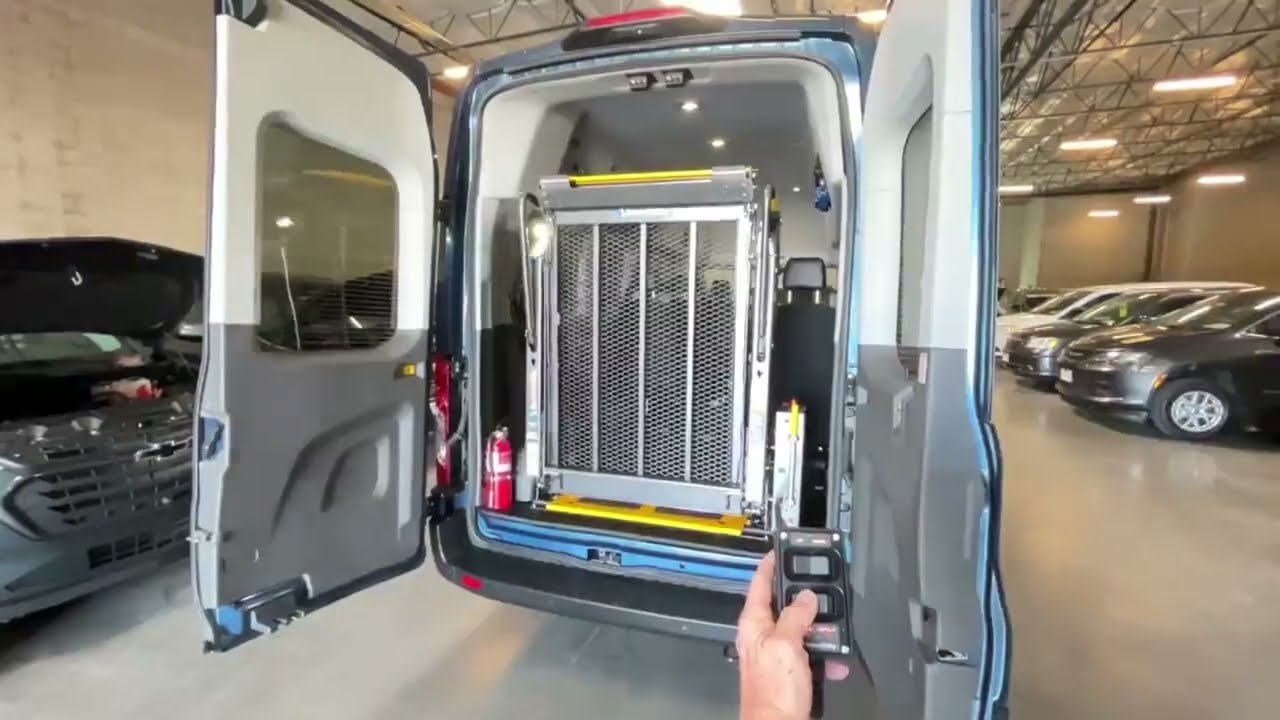 2024 Ford Transit 350 ALL-WHEEL DRIVE with BraunAbility Wheelchair Lift
