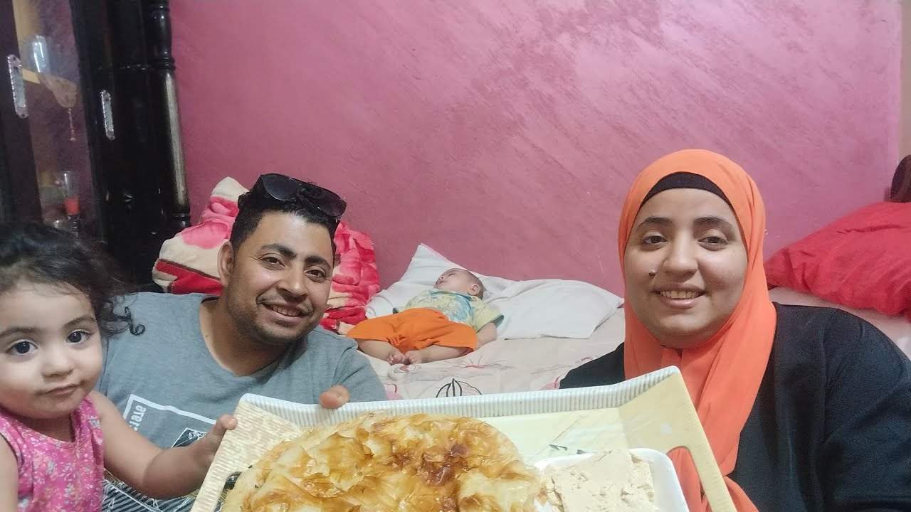 اول تحدي على فطير وحلاوه وجبنه 😋
