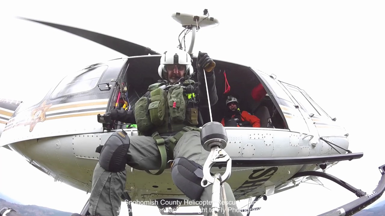 Snohomish County Helicopter Rescue Team - March 25 Training