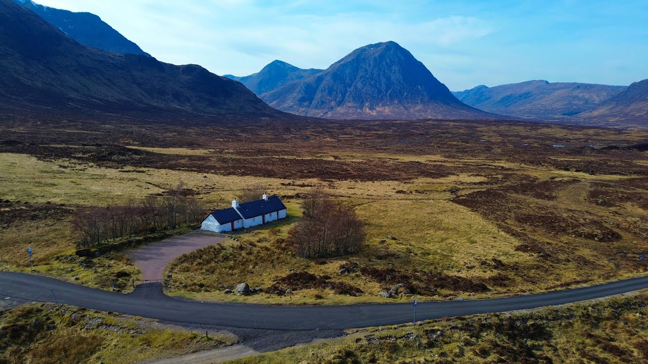 Glencoe, Scotland...DJI Mini 3 4K Drone.