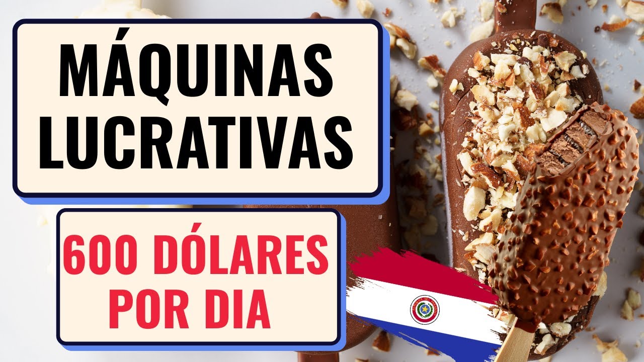 💥 5 MÁQUINAS LUCRATIVAS para Ficar Rico no Paraguai em 2025!