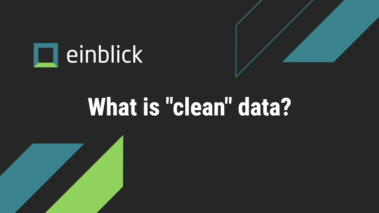 Exploring Data for Cleanliness