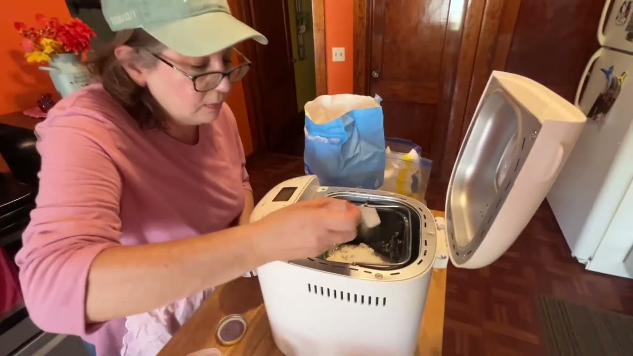 First loaf of bread with Amazons basic  bread machine 