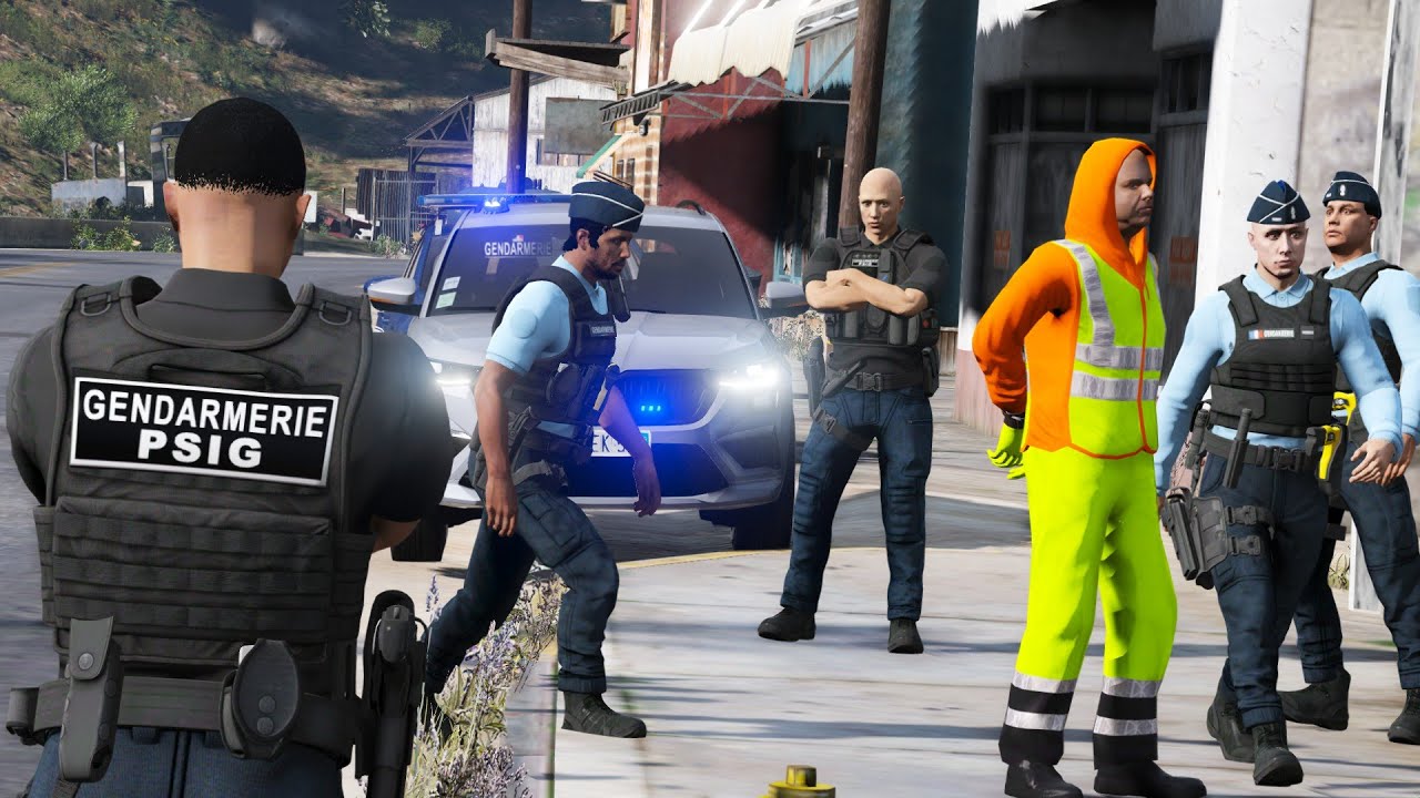 [GTA 5] GROSSES INTERVENTIONS AVEC LE PELOTON D'INTERVENTION  | LSPDFR #986