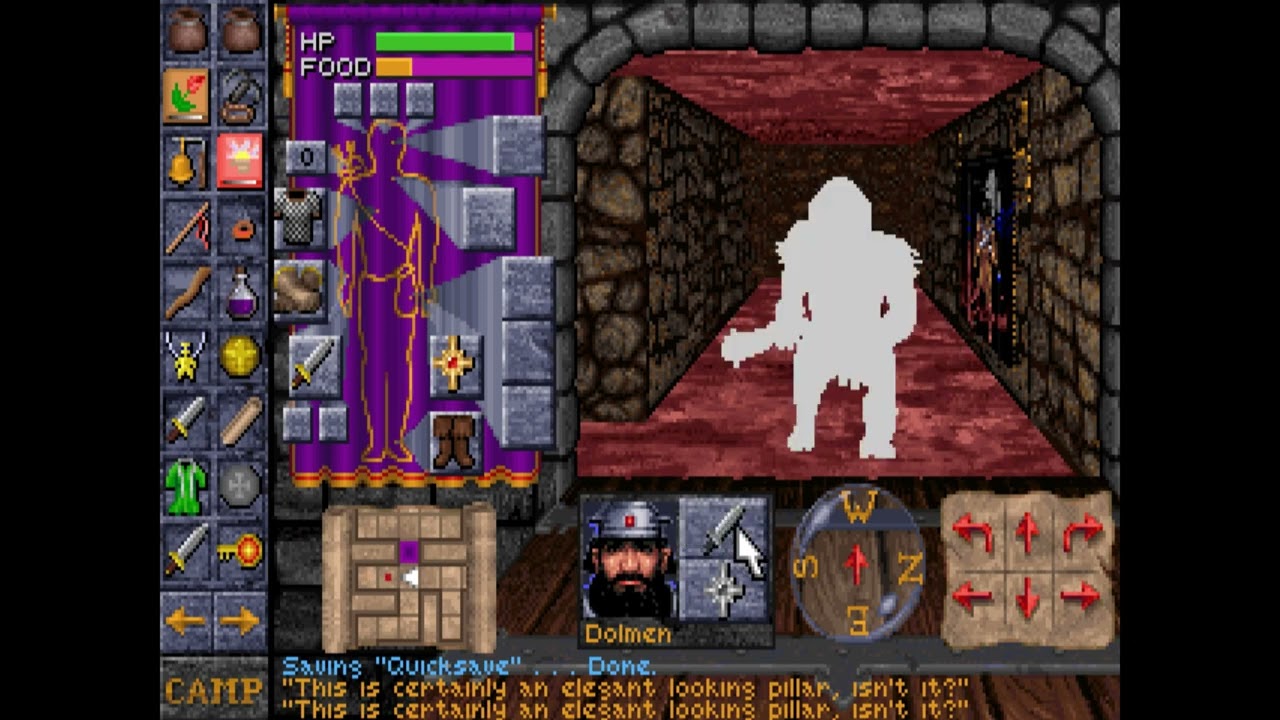 Боец/Жрец, этаж 2/a | Let's Play Dungeon Hack - Эпизод 3